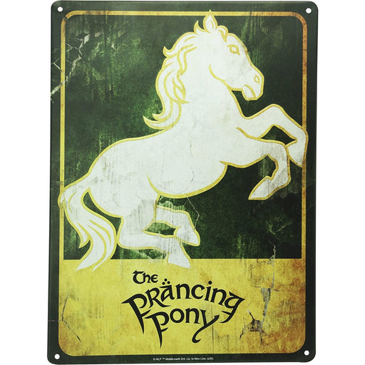 Poster de Metal Lord of the Rings - Prancing Pony (28x38) - Red Goblin