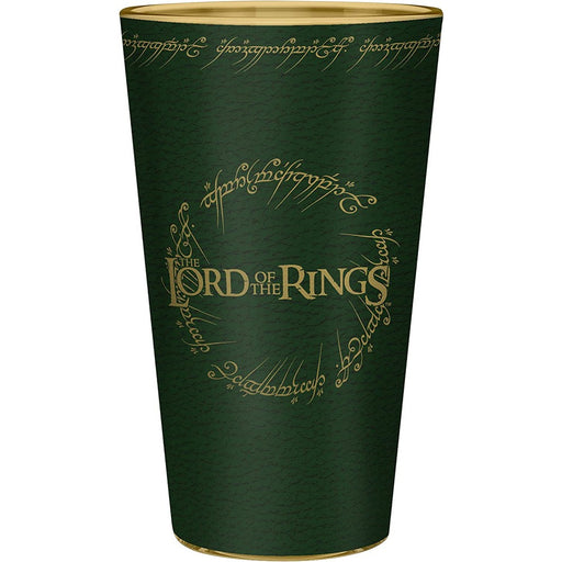 Set Cadou Lord of The Rings - Pahar XXL+ Insigna + Notebook de Buzunar The Ring - Red Goblin