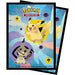 UP - Pikachu & Mimikyu Deck Protectors for Pokemon (65 Sleeves) - Red Goblin