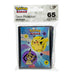 UP - Pikachu & Mimikyu Deck Protectors for Pokemon (65 Sleeves) - Red Goblin