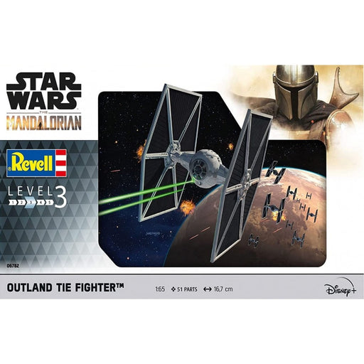 Set de Constructie Revell The Mandalorian Outland TIE Fighter - Red Goblin