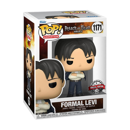 Figurina Funko POP Animation AoT - Formal Levi - Red Goblin