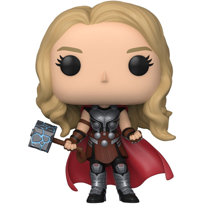 Figurina Funko POP! Marvel Thor Love and Thunder - Mighty Thor (Metallic) - Red Goblin