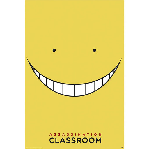 Poster Assassination Classroom - Koro Smile (91.5x61) - Red Goblin