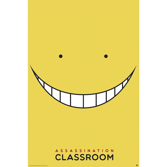 Poster Assassination Classroom - Koro Smile (91.5x61) - Red Goblin