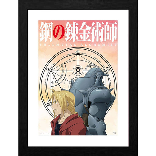 Poster cu Rama Fullmetal Alchemist - Elric Brothers (30x40) - Red Goblin