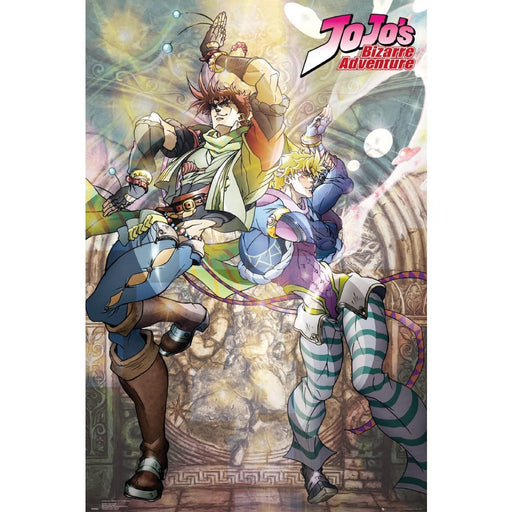 Poster Jojo's Bizarre Adventure - Joseph and Caesar (91.5x61) - Red Goblin