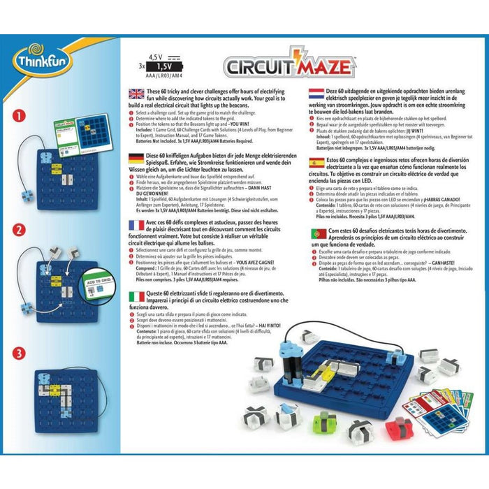 Thinkfun - Circuit Maze - Red Goblin