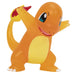 Figurina Articulata Pokemon - Charmander Translucent 7.5 cm - Red Goblin