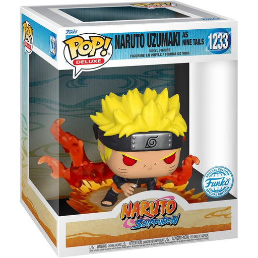 Figurina Funko POP Deluxe Naruto - Naruto as Nine Tails - Red Goblin