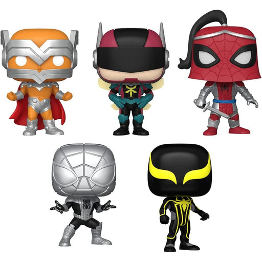 Set 5 Figurine Funko POP Marvel YS - Spider-Man - Red Goblin