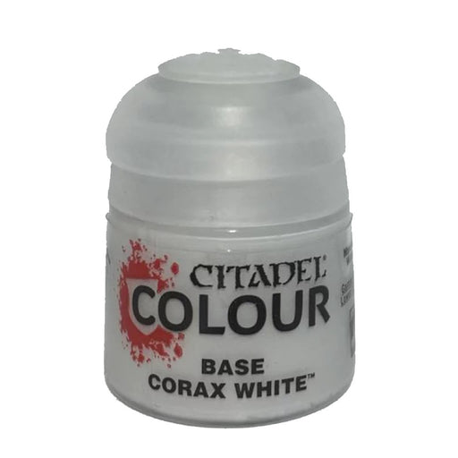 Warhammer Base Paint - Corax White - Red Goblin