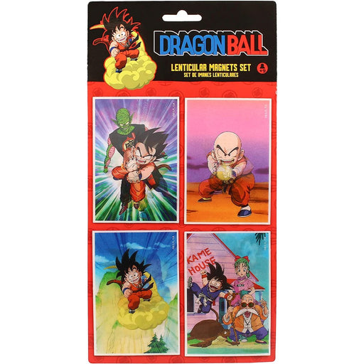 Set 4 Magneti Lenticulari Dragon Ball - Red Goblin