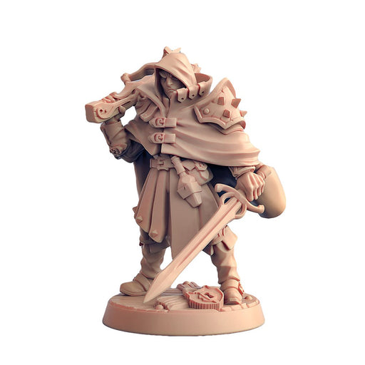 Miniatura Nepictata Elemental Beacon - Aaron Blacksparrow (with hood) - Red Goblin