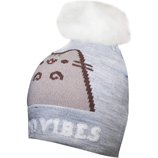 Caciula Tricotata Beanie Pusheen Good Vibes - Red Goblin