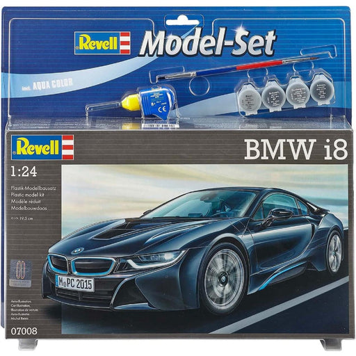 Set de Constructie Revell Model Set BMW i8 - Red Goblin