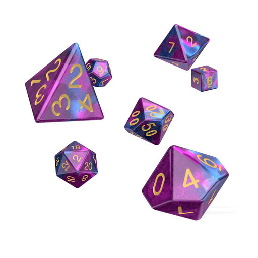 Set Zaruri Oakie Doakie Dice RPG Set Gemidice (7) - Red Goblin