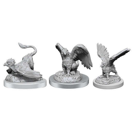 Miniaturi Nepictate D&D Nolzur's Marvelous - Griffon Hatchlings - Red Goblin