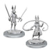 Miniaturi Nepictate D&D Nolzur's Marvelous - Harengon Rogues - Red Goblin