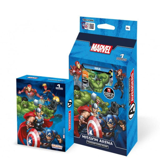 Marvel Mission Arena TCG - Starter Pack - Hulk - Red Goblin