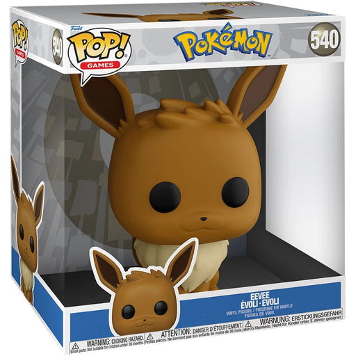 Figurina Funko POP Jumbo Pokemon - Eevee (EMEA) - Red Goblin