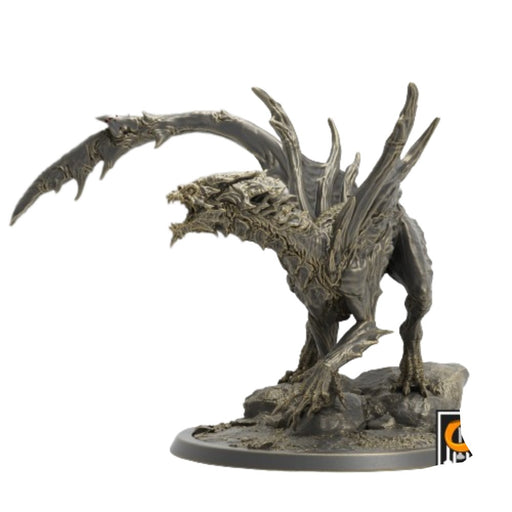 Miniatura Nepictata Vhallarhion - Young Blood Dragon (eye level 40 mm) - Red Goblin