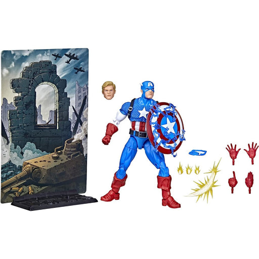 Figurina Articulata Marvel Legends 20 Years Captain America - Red Goblin