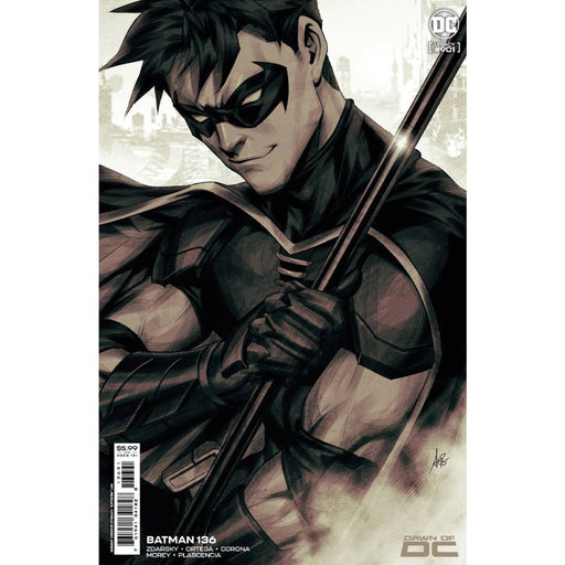 Batman 136 Cover D Stanley Artgerm Lau Card Stock Variant - Red Goblin