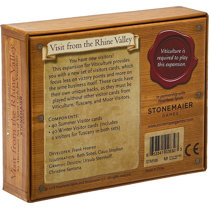 Viticulture - Visit from the Rhine Valley - Red Goblin