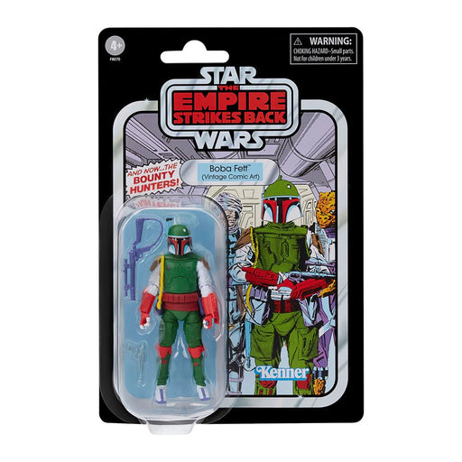 Figurina Articulata Star Wars The Empire Strikes Back Vintage Collection Boba Fett (Vintage Comic Art) 10 cm - Red Goblin