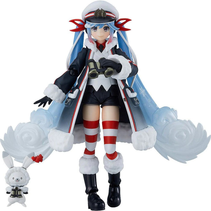 Figurina Articulata Character Vocal Series 01 - Hatsune Miku Figma Snow Miku Grand Voyage Ver 13 cm - Red Goblin