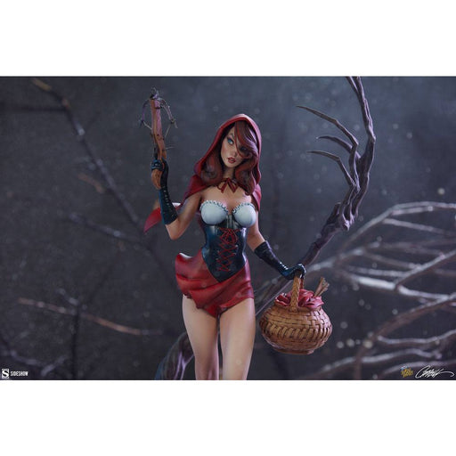 Precomanda Figurina Fairytale Fantasies Collection Red Riding Hood 48 cm - Red Goblin