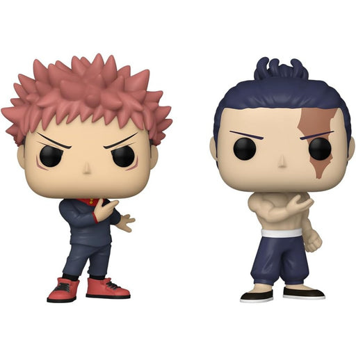 Set 2 Figurine Funko POP Animation JJK S2 - Itadori & Todo - Red Goblin