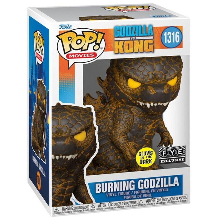 Figurina Funko POP Movies Godzilla - Burning Godzilla (GW) - Red Goblin