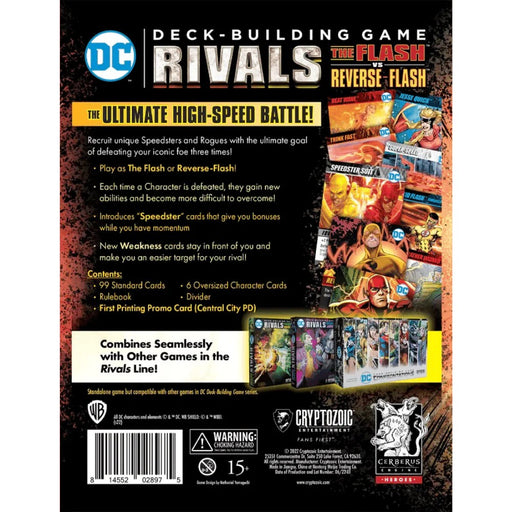 DC Deckbuilding Game Rivals 3 - Flash vs Reverse Flash - Red Goblin