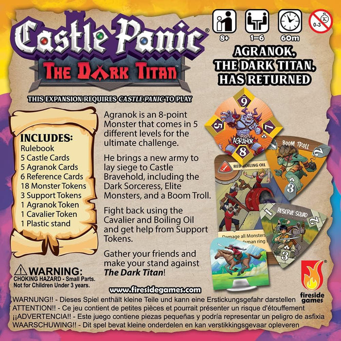 Castle Panic - The Dark Titan 2nd Edition - Red Goblin