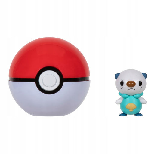 Figurina Pokemon - Clip N Go Oshawott & Poke Ball - Red Goblin