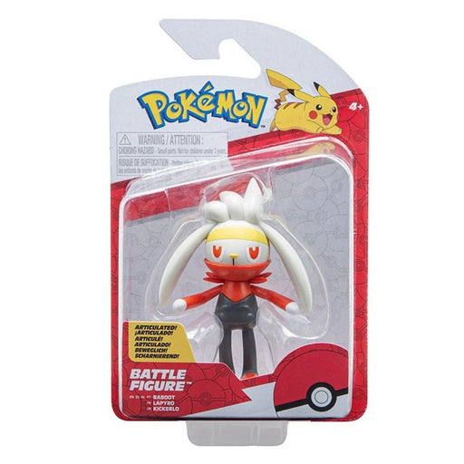 Figurina Articulata Pokemon - Raboot - Red Goblin