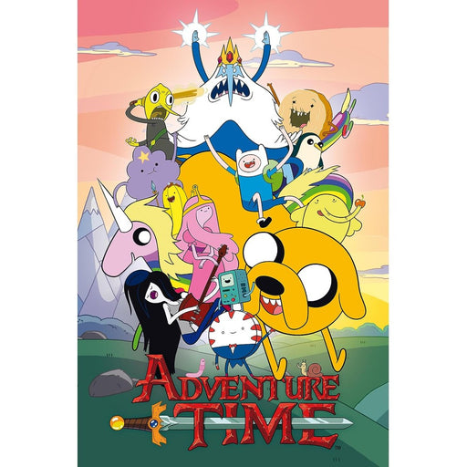 Poster Maxi Adventure Time - 91.5x61 - Group - Red Goblin