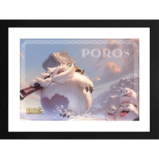 Poster cu Rama League of Legends - Poro (30x40) - Red Goblin