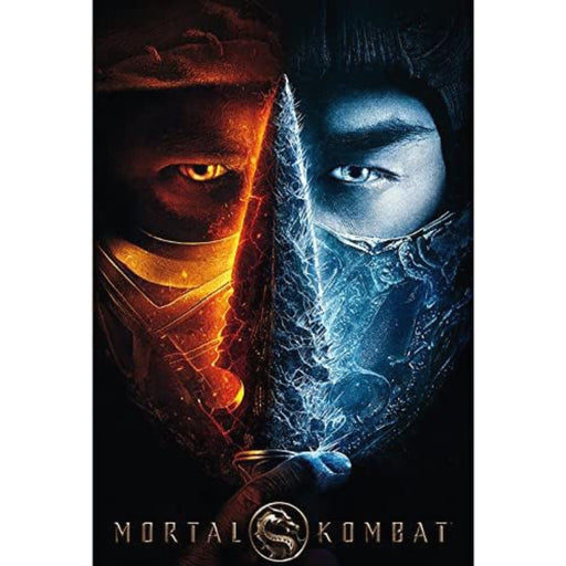 Poster Maxi Mortal Kombat - 91.5x61 - Scorpion vs Sub-Zero - Red Goblin