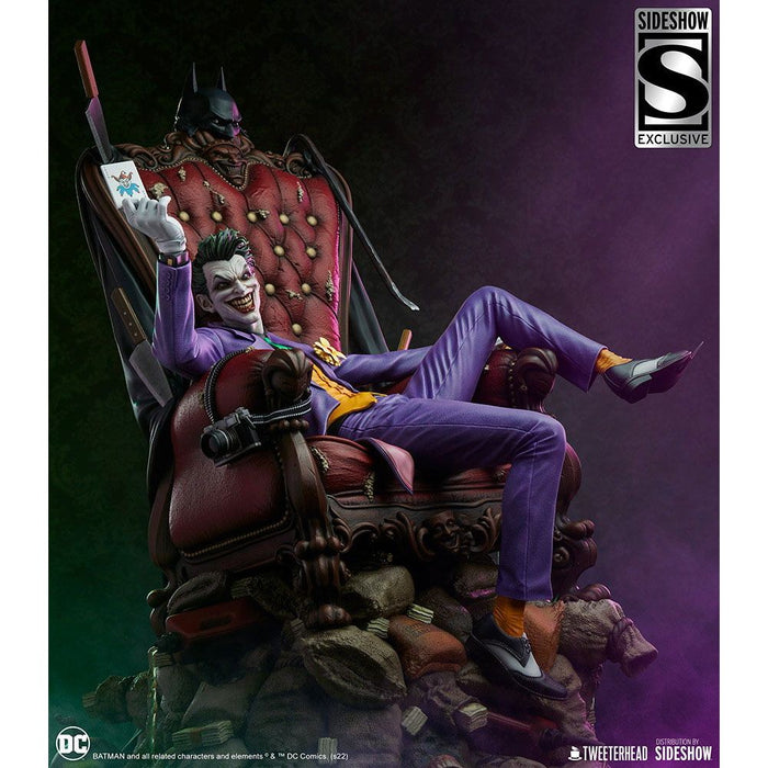 Precomanda Figurina DC Comics Maquette 1/4 The Joker 66 cm - Red Goblin