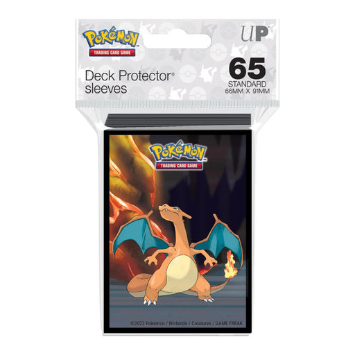 UP - Gallery Series Scorching Summit 65ct Deck Protectors for Pokemon - Red Goblin