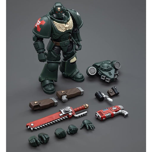 Figurina Articulata Warhammer 40k 1/18 Dark Angels Intercessors Sergeant Caslan 12 cm - Red Goblin