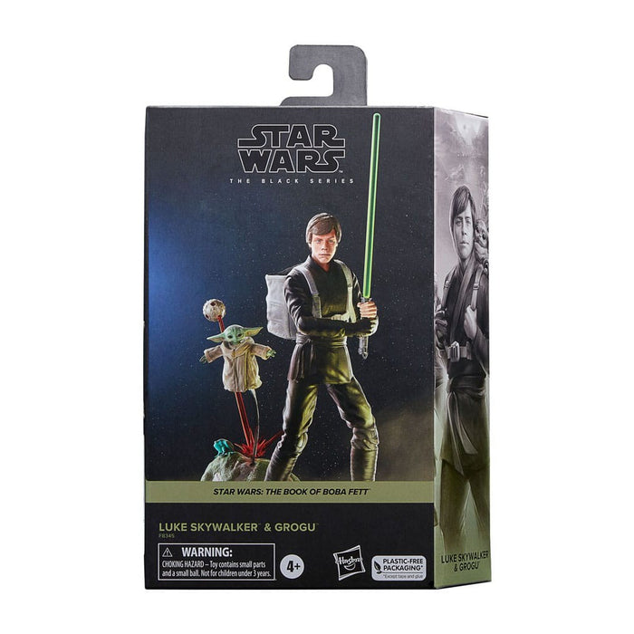 Figurina Articulata Star Wars The Black Series Luke Skywalker & Grogu - Red Goblin