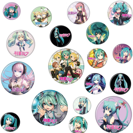 Hatsune Miku Buttons - Red Goblin