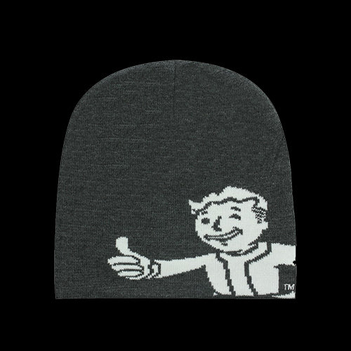 Caciula Tricotata Fallout Vault Boy Approves - Red Goblin