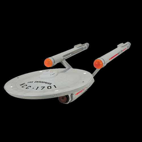 Figurina: Star Trek TOS USS Enterprise NCC-1701 Ship - Red Goblin