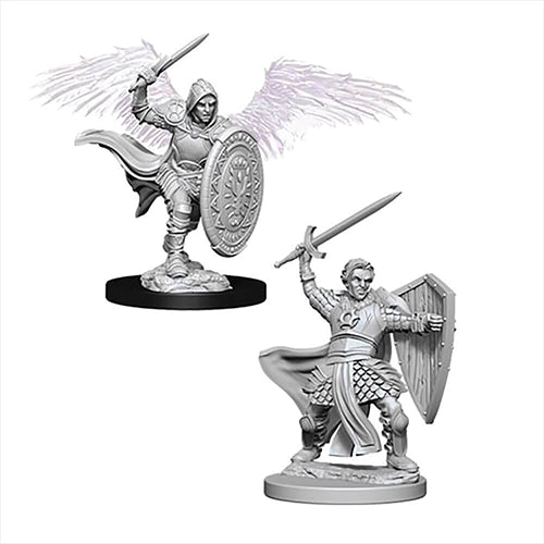 D&D Nolzur's Marvelous Unpainted Miniatures: Aasimar Male Paladin - Red Goblin