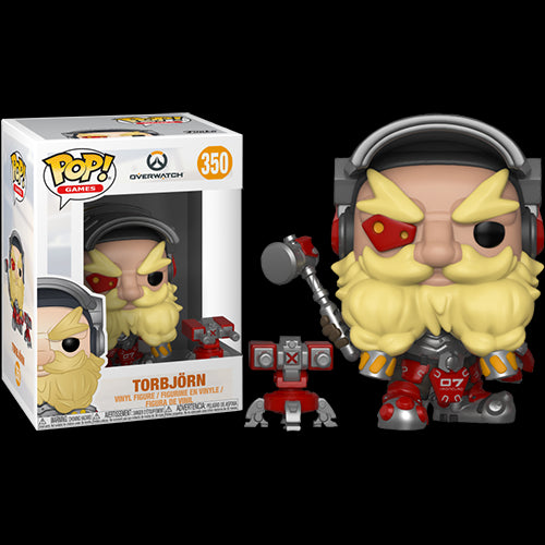 Funko Pop: Overwatch: Torbjorn - Red Goblin